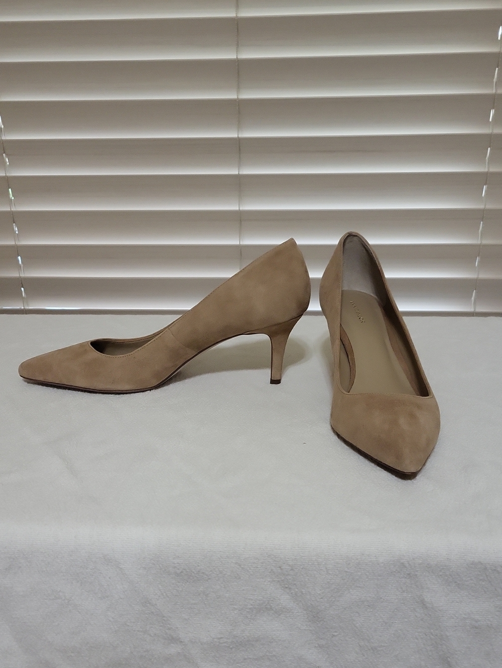Ann Taylor Eryn Pointed-Toe Mid Heel Pumps